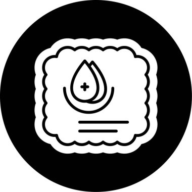 Su damlasının vektör çizimi