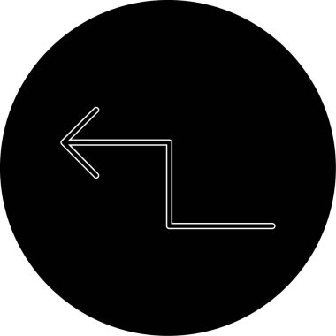 ok simgesinin vektör illüstrasyonu