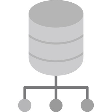 veritabanı simgesi çizimi