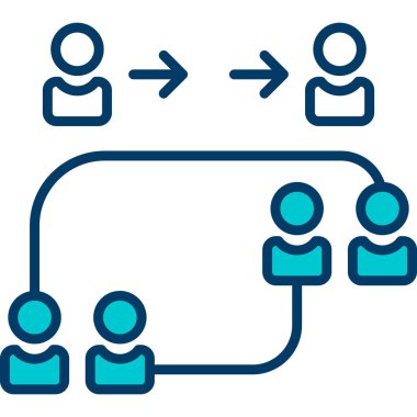 İş adamları. Web simgesi