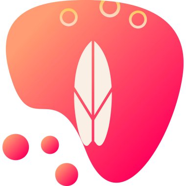 Et simgesi, vektör çizimi