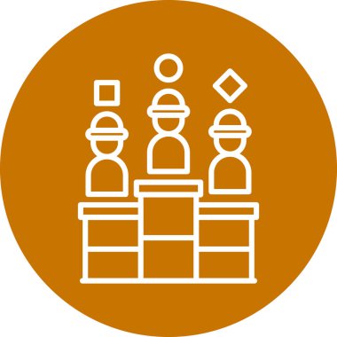 Modern b 'nin vektör illüstrasyonu inşa simgesinden yoksun