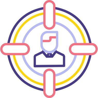 seo modern simgesinin vektör illüstrasyonu