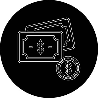 para simgesi vektör illüstrasyonu