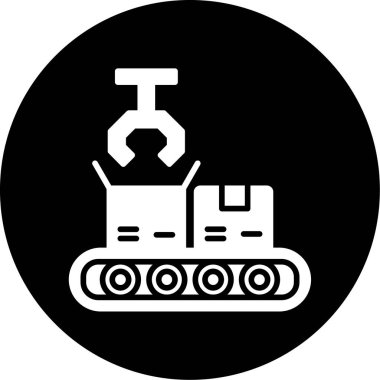 Bir gaz simgesinin vektör illüstrasyonu