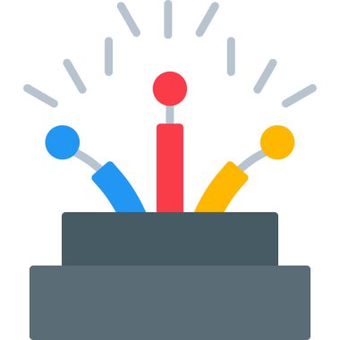 business office vektör simgesi modern basit tasarım