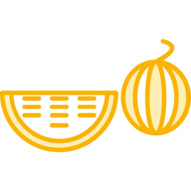 kabak simgesi, vektör illüstrasyonu.