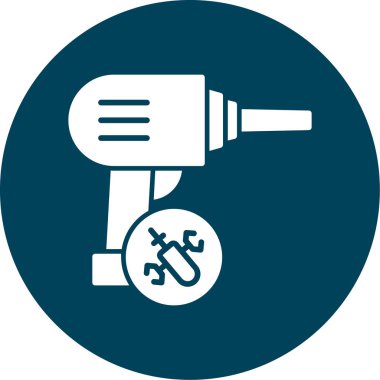 Modern oto onarımının vektör illüstrasyonu