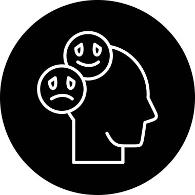 İnsan simgesinin vektör illüstrasyonu