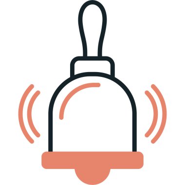 Çan vektör simgesi modern basit vektör illüstrasyonu