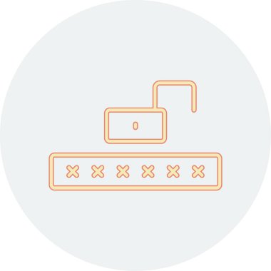 sunucu vektör simgesi modern basit illüstrasyon