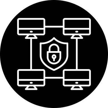 ağ simgesi, vektör illüstrasyonu