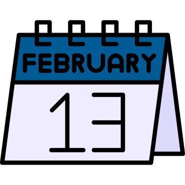 15 Şubat takvim simgesi