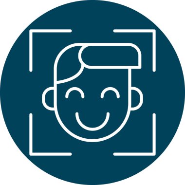 İnsan simgesinin vektör illüstrasyonu