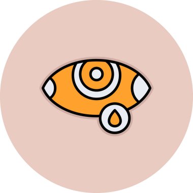 Moda tarzında izole edilmiş balık simgesi