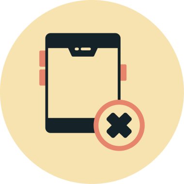 mobil simge vektör illüstrasyonu