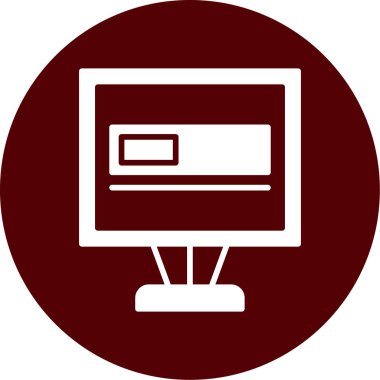 bilgisayar simgesi, vektör illüstrasyonu