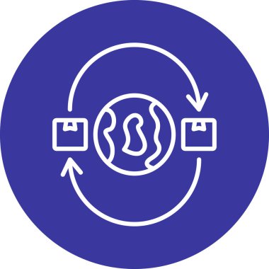 seo modern simgesinin vektör illüstrasyonu