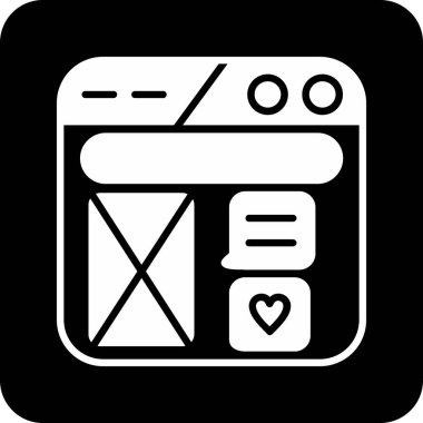 yiyecek web simgesi, illüstrasyon