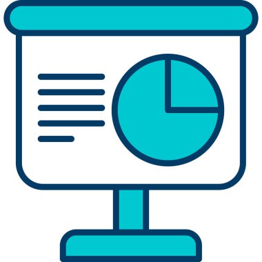 analitik iş grafik simgesi