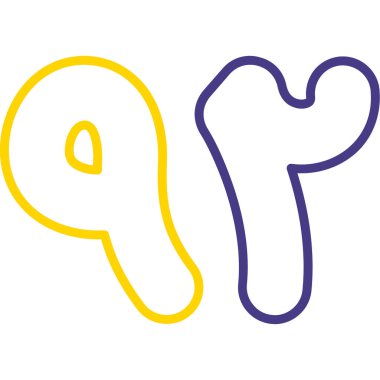 kemik ağı simgesi basit