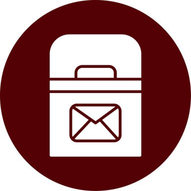 posta simgesi, vektör illüstrasyonu