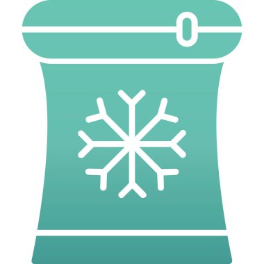 Bir noel simgesinin vektör illüstrasyonu