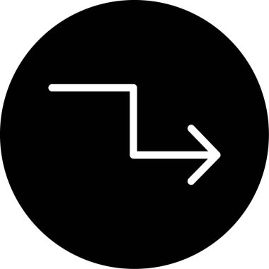 Bir çember simgesinin vektör illüstrasyonu