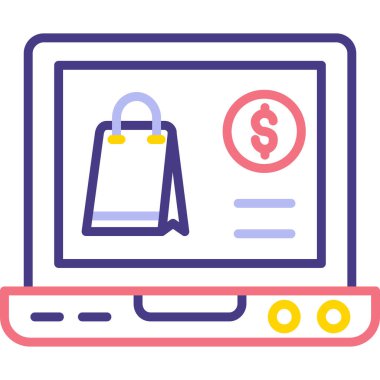 Alışveriş çantası. Basit tasarım