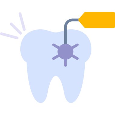 Diş bakımı ikonu. vektör tasarımı