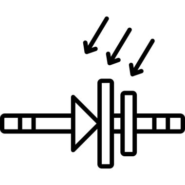 ok ok yönü simgesi ana hat biçiminde