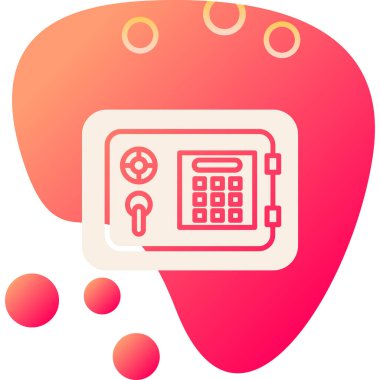 Basit vektör illüstrasyon telefonu