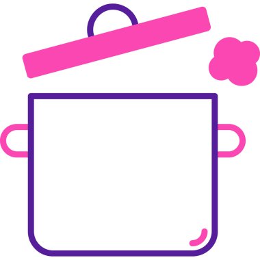 çanta web simgesi, basit vektör illüstrasyonu