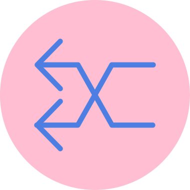 Oklar. Web simgesi basit illüstrasyon