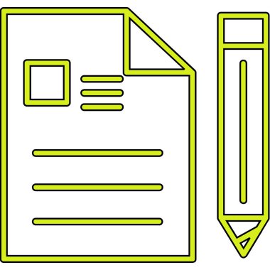 belge ikonu vektör illüstrasyon sembolü tasarımı