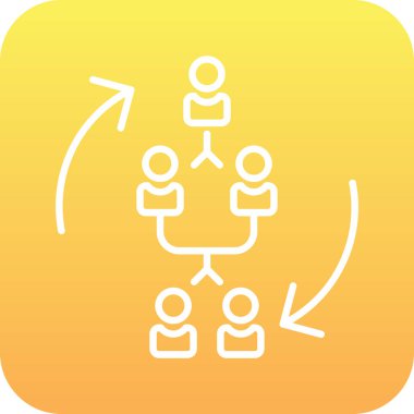 seo modern simgesinin vektör illüstrasyonu