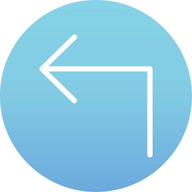 yön ikonu vektör illüstrasyonu