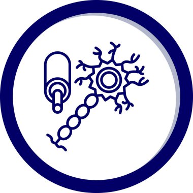 Tıbbi teknoloji tasarımı, vektör illüstrasyonu 10 grafiklik