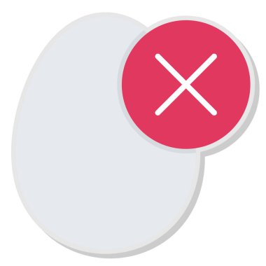 Simge vektör illüstrasyonunu sil