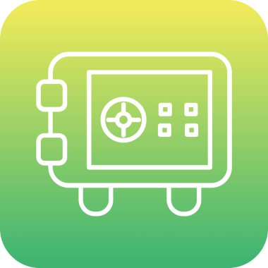 vektör lcd simgesi illüstrasyonu