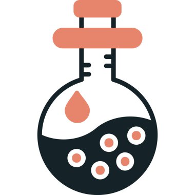 Kan bağışı. Web simgesi basit illüstrasyon