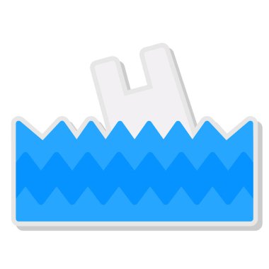 Çizgi film kağıdındaki bir etiket