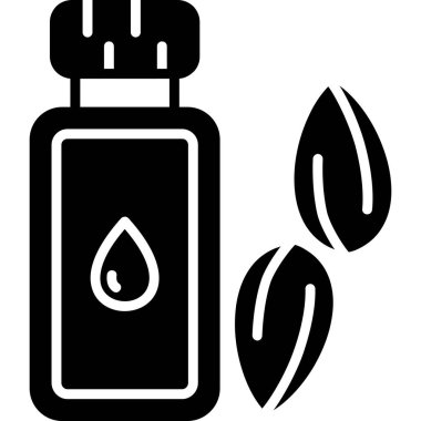 anahat biçiminde temel yağ damlası simgesi