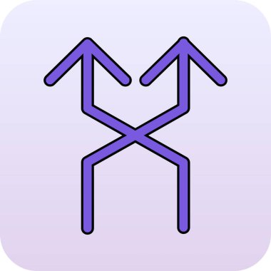 Bir burç işaretinin vektör çizimi