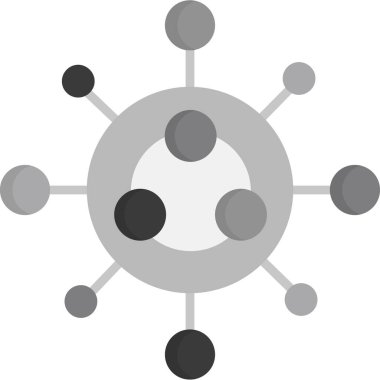 ağ bağlantı simgesi. Web için ağ bağlantı vektör simgesinin basit illüstrasyonu