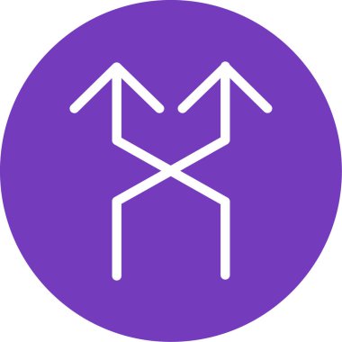 ok simgesinin vektör illüstrasyonu