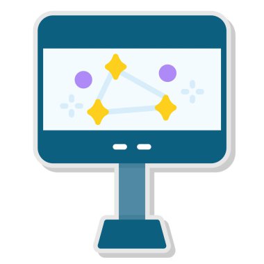 Ağ web simge vektör çizim