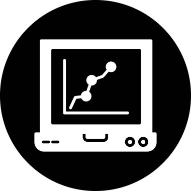 İş simgesinin vektör illüstrasyonu