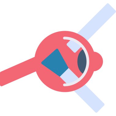 Arama simgesi vektör illüstrasyonu