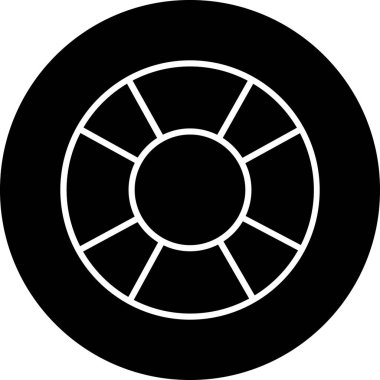 fan simgesi, vektör illüstrasyonu